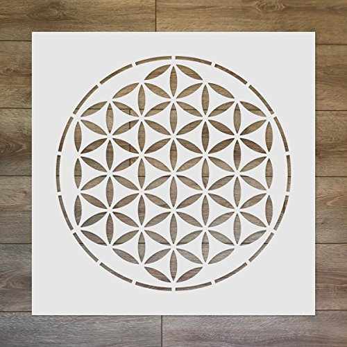 Blume des Lebens Schablone - Motivgröße 30 cm