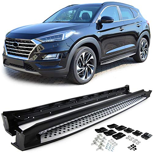 Alu Trittbretter Flankenschutz OE Style für Hyundai Tucson TL 2015-2020