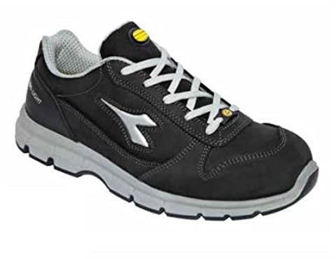 Utility Diadora Run Low S3 SRC ESD, Scarpe Antinfortunistiche Unisex-Adulto, Nero (Black), 46 EU