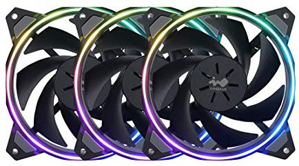 InWin Sirius Loop Addressable RGB Triple Fan Kit 120mm High Performance Cooling Computer Case Fan Cooling