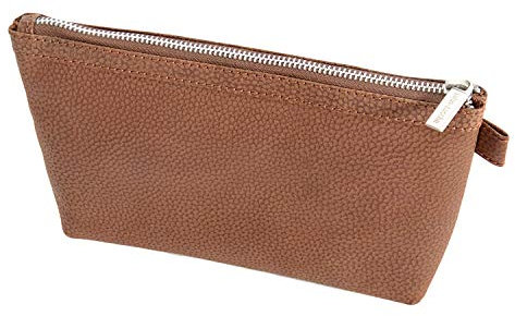 Jahn-Tasche – Taschenorganizer/Pouch/Innentasche Größe L aus Büffel-Leder, Cognac-Braun, Modell 008