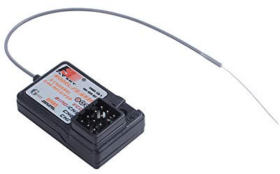ICQUANZX Flysky FS-GR3E Empfänger 3CH 2,4 GHz Empfänger für FS-GT2 FS-GT2B FS-GT3B FS-GT3C FZ-IT4S RC-Car-Boot-Sender