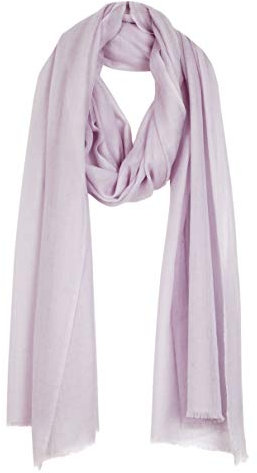 Bovari Kaschmir Schal Damen - 100% Kaschmir - Extra Leicht/Hauchzart - Premium Cashmere - extra dünner Schal/Sommerschal - 200 x 70 cm (Flieder)