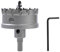 Dribotway Scie-cloche bimétallique 70 mm en carbure de tungstène TCT robuste de qualité industrielle en acier inoxydable pour bois, acier inoxydable, plastique, cuivre