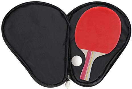 Socobeta Pong Tasche Tischtennisschläger Etui mit Bälletasche