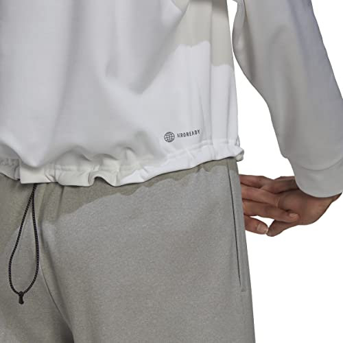 Adidas Womens Track Top W Gg 14Z Tp, White/Black, HI3377, 2XL