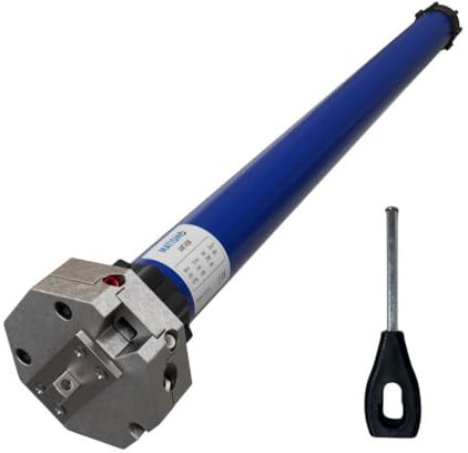 MATISMO Motor toldo con desbloqueo de emergencia - Hasta 100 Kg - 50 Nm (Adaptador 78 mm ojiva)