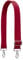 Allzedream Handtasche Riemen verstellbarer Ersatz Umhängetaschen Breite Taschengurte (Rot-Silber Hardware)