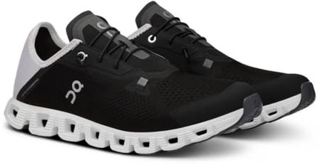 On Herren Cloud 5 Coast Textile Synthetic Black Shadow Trainer 44 EU
