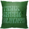 Northwest Star Wars Classic Kissen, 45,7 x 45,7 cm, Think Green