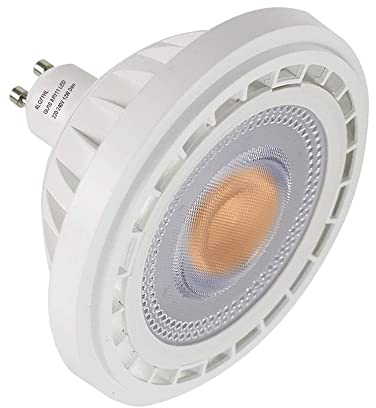 ALQFFHL AR111 GU10 LED Lampe ES111 Spot 12W Dimmbar, 6000K Kaltes Weiß | Reflektorlampe,COB,1200 Lumen,Leuchtmittel,100W Halogenbirne äquivalent,Flutlichter Scheinwerfer Stablampe Glühbirnen