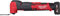 Milwaukee M12 FMT Fuel 12v Cordless Brushless Oscillating Multi Tool 1 x 2ah & 1 x 4ah Li-ion