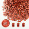 Wachs Siegel Perlen, Ioggtser 500 PCS Achteck Siegelwachsperlen für Wachssiegelstempel, Siegelperlen zur Herstellung von Wachssiegeln für Hochzeits- und Partyeinladungen (New Wine Red)