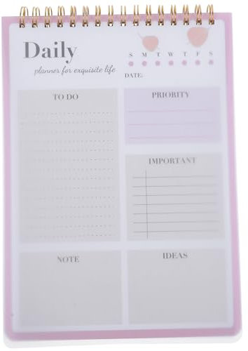 Parliky Zeitmanagement Notizblock Tagesplaner Praktischer Terminplaner Mit Datumsangabe Kompakter Planer Für Schule Und Haushalt Effiziente To-do-liste Und Aufgabenübersicht Handlicher Org