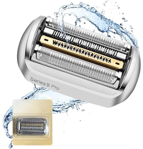 94s Ersetzen Scherkopf Kompatibel Braun Serie 9, Elektrorasierer Ersatzscherteil kompatibel mit Braun Series 9 Pro, Kompatibel Mit Braun Serie 9 9290cc 9291cc 9370cc 9293s 9385cc 9390cc 9296cc
