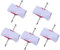 Cndiyald Witzspielzeug 5pcs Neuheit blutiger Nagel durch Finger Streich Trick Witz Magie April Dummkopf Halloween Party Parodier Spielzeug