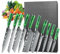 MDHAND Set de Couteaux de Cuisine,Couteaux de Cuisine 10 pièces tranchants en acier inoxydable avec manche ergonomique,Set cadeau parfait pour les cuisiniers professionnels et débutants