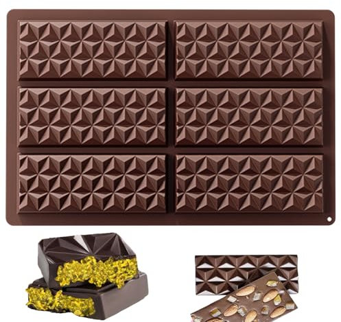 Moule Tablette Chocolat, Moule Silicone Chocolat, pour Barres énergétiques (1, YH1165)