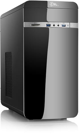 Gaming PC mit Windows 11 Home | AMD Ryzen 3 3200G 4x3.6GHz | AMD Radeon | 1000GB M.2 NVMe | 64GB DDR4 RAM | WLAN | Entry Level Computer für Zocker, Gamer Desktop Rechner zum Spielen | A11280
