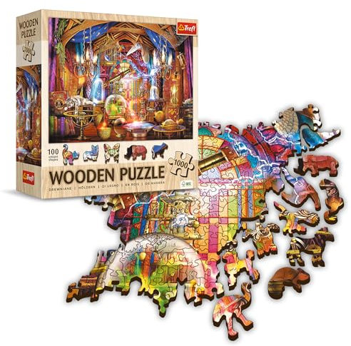 Holz Puzzle 1000 - Zauberkammer