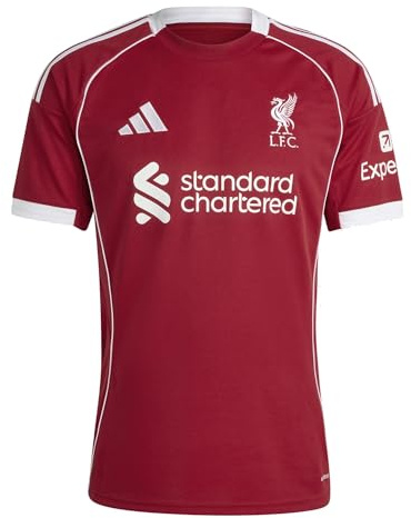 adidas FC Liverpool LFC Home Trikot Jersey (DE/NL/SE/PL, Alphanumerisch, L, Regular, Regular, red)