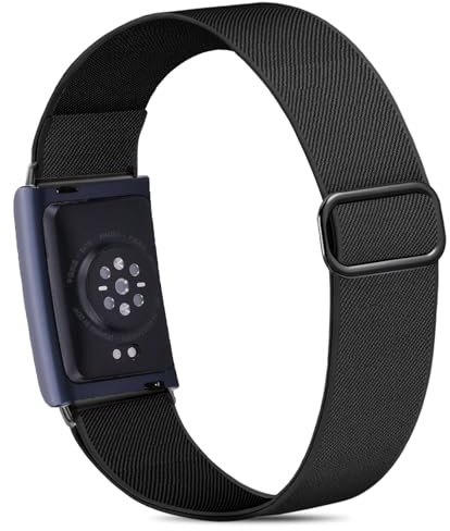 Wizvv Armband für Amazfit Helio Strap Fitness Tracker, 22mm Nylon Bizepsband Ersatzband, Sport Loop kompatibel mit Zepp Amazfit Helio Strap & andere 22mm Smartwatches