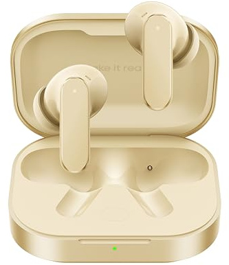 realme Buds Air 8 Auricolari Bluetooth Wireless, Traduzione AI, Controllo tattile, Autonomia 58H, Riduzione del rumore, Type-C,IP55 Impermeabile e antipolvere,Bluetooth 5.4, Oro