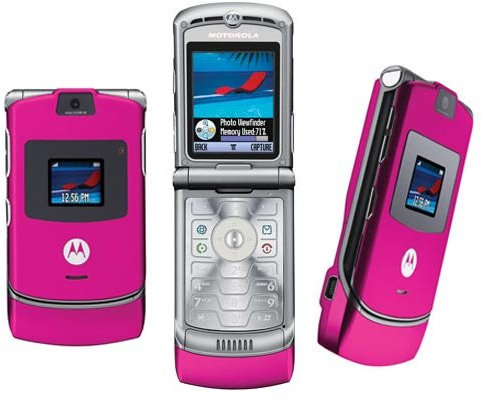 Motorola V3 pink Vodafone CallYa