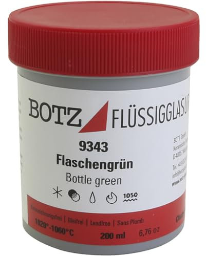 Botz-Flüssig-Glasur 9343, Flaschengrün, 200ml