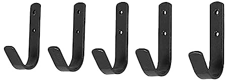 Stubbs General Purpose Hook Set Of 5 Black - Black, Regular