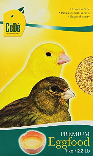 Cédé Eifutter Kanarien gelb 1kg, 2er Pack (2 x 1 kg)
