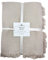 Icegrey Leinen Tagesdecke Mit Quaste,100% Leinen Bettwäsche Überwurf TV Decke Für Sofa Bett 140 X 180 cm Grau