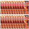 120 x Wilhelm Hörgerätebatterien Typ 13 orange Hörgerätbatterie PR48 ZL2 1,4/1,45 V