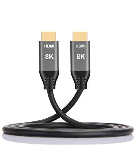 xiwai Cavo HDMI 2.1 Ultra HD UHD 8K 60hz 4K 120hz 48Gbs con Audio & Ethernet Cavo HDMI 3.0M per HDTV Monitor