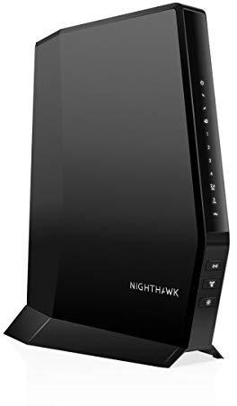 NETGEAR Nighthawk WiFi 6 Kabelmodem-Router CAX30 kompatibel mit Xfinity, Spectrum und Cox, AX2700 (bis zu 2,7 Gbit/s) DOCSIS 3.1