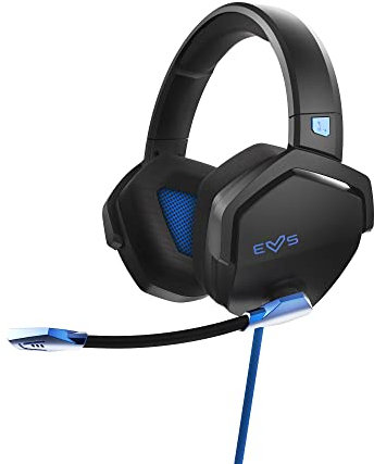 Energy Sistem ES Gaming Headset ESG 3 Blue Thunder (Deep Bass, Cloth Ear Pads, Crystal Clear Sound)- Azul