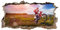 220 Wandtattoo Motocross - Loch in der Wand - Größe 1000 x 500 mm - in 6 Größen - Kinderzimmer Sticker Wandaufkleber Wanddeko Wandbild
