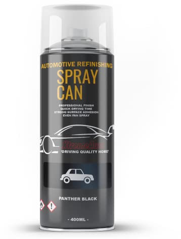 Xtremeauto Aerosol Spray Paint Kit For Ford Focus Panther Black Jayc 400ml Repair Paint Can