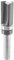 ENT 11663 Bündigfräser HW, Schaft (S) 8 mm, Durchmesser (D) 14 mm, NL 25 mm, SL 32 mm, GL 68 mm, mit Kugellager am Schaft