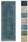 TESSO LIVING Kelim Vintage Teppich Wohnzimmer Holzkohle Grau 80 X 290 cm - Moderner Kurzflor Teppich - Super Soft