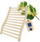 HOFMEISTER® Très grand support dorsal ergonomique pour bancs de sauna en bois de tilleul - Idéal comme cadeau pour les amateurs de sauna ! Convient pour les saunas en tonneau et les cabines de sauna