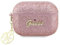 Guess GUAP2GLGSHP Hülle für AirPods Pro 2 Rosa Glitter Flake 4G Charm
