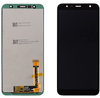 CrUzex écran LCD LCD Compatible avec Samsung Galaxy J6 + J610 J610F J610FN Affichage avec écran d'autocollant de Colle adapté à l'écran d'affichage Samsung J6 Plus