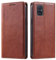 ATISIJIE Huawei Mate 20 Pro Leather Case[Premium Leder][Kartenfach][Standfunktion][Magnetverschluss],Tasche Flip Case Cover Etui klapphülle für Huawei Mate 20 Pro Braun
