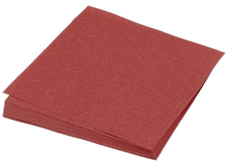 QUARKZMAN 50 Blatt Origami Papier, doppelseitiges Bastelpapier dunkelrot 10 x 10 cm Bastelpapier Set 70 g/m², Faltpapier Quadratisch für Kinder-Erwachsene, DIY, Schul-Kunsthandwerksprojekte