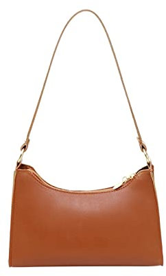 LinRim Hosen Mit Taschen An Der Damen Achseltasche Handytasche Umhängetasche Umhängetasche Kamera Zubehör Taschen (Brown, One Size)
