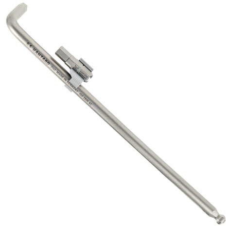 KANTARO 3033 Edelstahl Zaunmontage Set mit BitClip Made in Germany - Bit und Sechskantschlüssel für Innensechskant-Schrauben