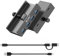 EJAY 4Ports USB3.0 HUB Alu Clamp Desktop USB3.0 Splitter for Desk/Monitors Clipping with Extra Power Supply Port,59inches Data & 39inches Power Cables-5Gbps (JK-4A-BK(5G)