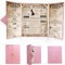 back in 1955 UK Poster 70th Birthday Gifts for Women, Happy 70th Birthday Decoration Supplies for her 70 Years Old Mum Aunt Friends, Folded,Pink