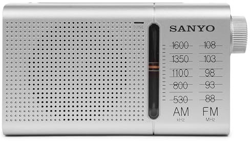 Radio Mediana Horizontal Sanyo KS124P Am/FM